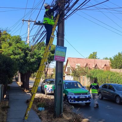 Plan de Fiscalización de Escombros Aéreos - La Reina 2025