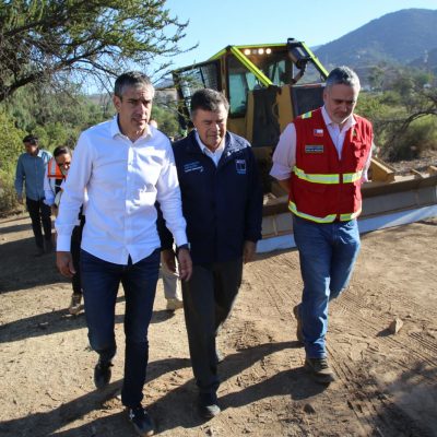 Trabajos preventivos ante incendios forestales en zona precordillerana
